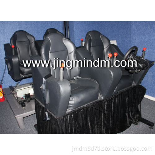 Jmdm Movable Shooting Gun Game and Driving Simulator with 2 Seats
